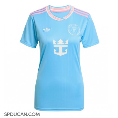 Zenski Nogometni Dres Inter Miami Lionel Messi #10 Rezervni 2025-26 Kratak Rukav Zenski Nogometni Dres Inter Miami Lionel Messi #10 Rezervni 2025-26 Kratak Rukav